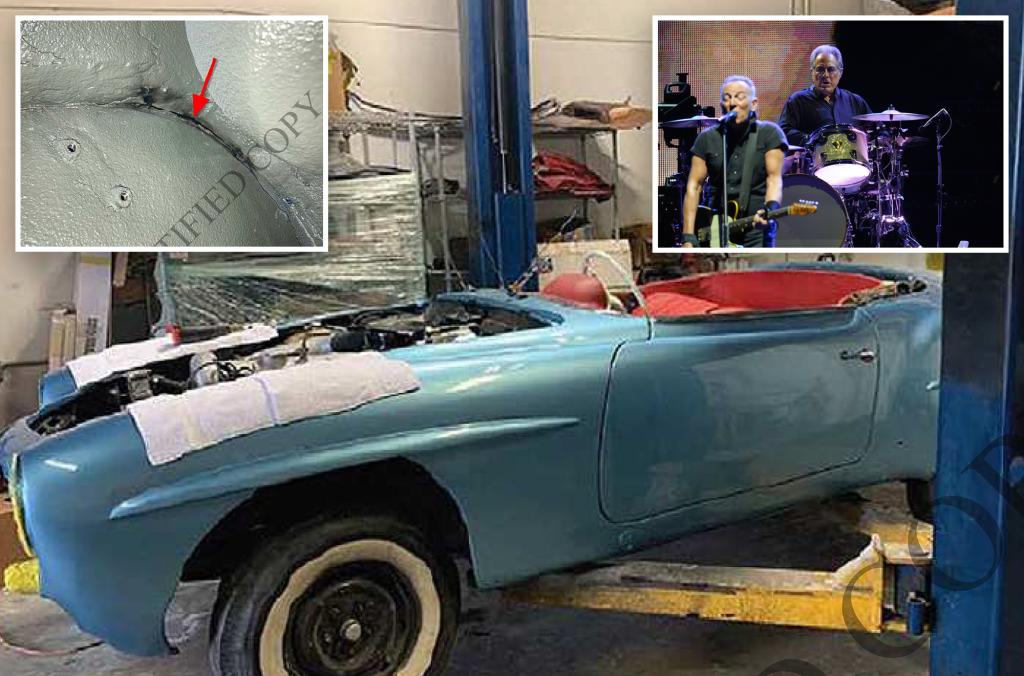 Bruce Springsteen drummer Max Weinberg sues garage for alleged âshoddyâ Mercedes restoration after being promised a ‘work of art’